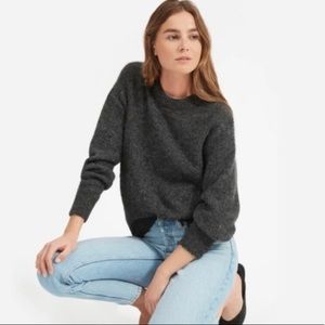 ✨HP✨ Everlane Oversized Alpaca Crew | Heather Charcoal Medium